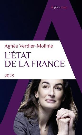 Couverture du livre « L'etat de la france. 2023 » de Verdier-Molinie A. aux éditions Alpha