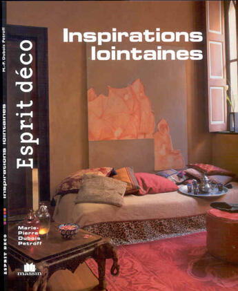 Couverture du livre « Inspirations lointaines » de Marie-Pierre Dubois-Petroff aux éditions Massin