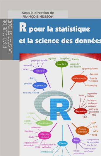 Couverture du livre « R pour la statistique et la science des données » de Francois Husson aux éditions Pu De Rennes