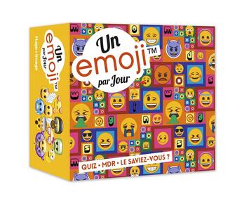 Couverture du livre « Un émoji par jour (édition 2019) » de  aux éditions Hugo Image