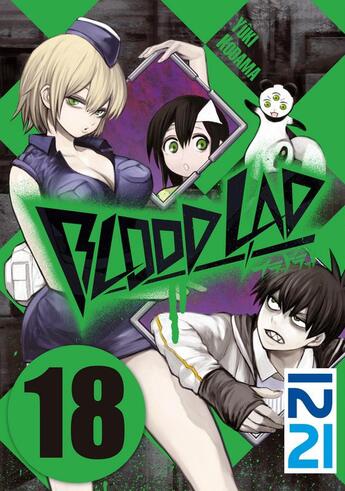 Couverture du livre « Blood Lad t.18 » de Yuki Kodama aux éditions 12-21