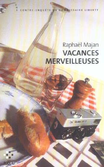 Couverture du livre « Vacances merveilleuses » de Raphael Majan aux éditions P.o.l