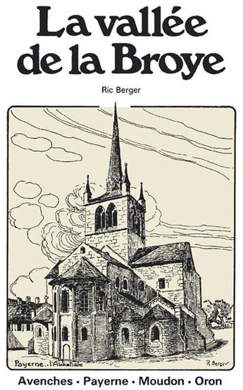 Couverture du livre « Vallee De La Broye (La) » de Ric Berger aux éditions Cabedita