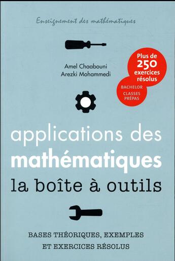 Couverture du livre « Applications des mathématiques » de Chaabouni/Mohammedi aux éditions Ppur