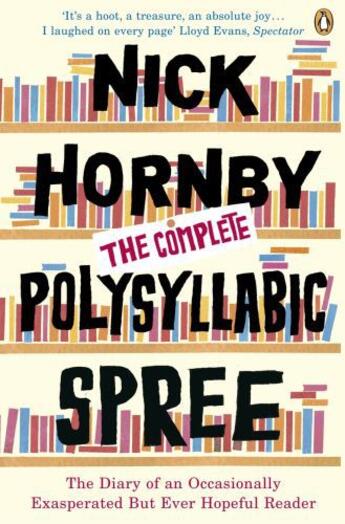 Couverture du livre « The Complete Polysyllabic Spree » de Nick Hornby aux éditions Adult Pbs