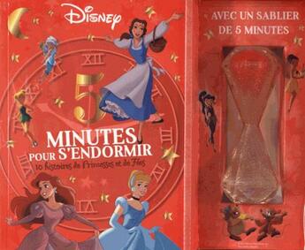 Couverture du livre « 5 minutes pour s'endormir : princesses ; coffret » de Disney aux éditions Disney Hachette