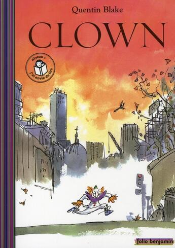 Couverture du livre « Clown, clown » de Quentin Blake aux éditions Gallimard-jeunesse