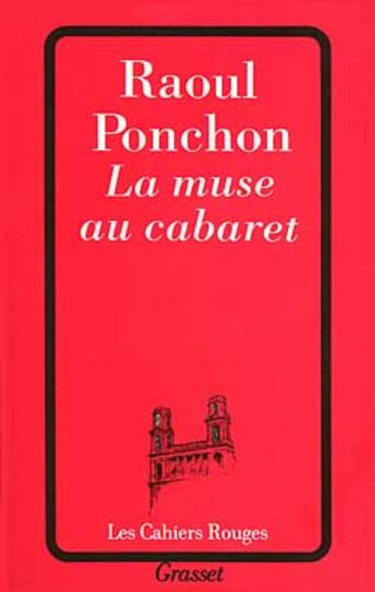 Couverture du livre « La muse au cabaret » de Raoul Ponchon aux éditions Grasset