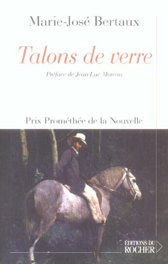 Couverture du livre « Talons de verre » de Bertaux/Moreau aux éditions Rocher