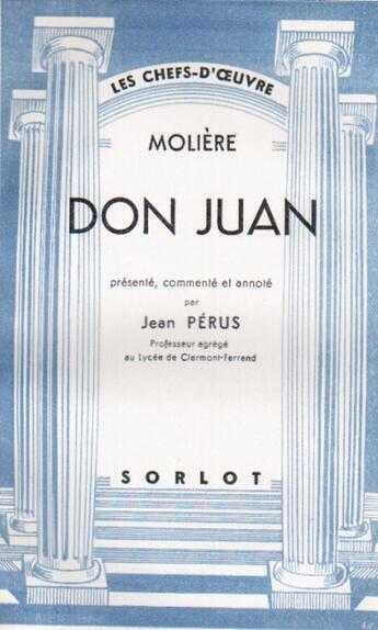 Couverture du livre « Don Juan » de Moliere aux éditions Nel