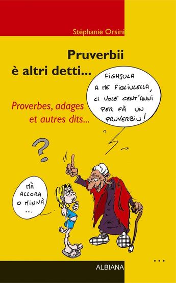 Couverture du livre « Pruverbii è altri detti » de Stéphanie Orsini aux éditions Albiana