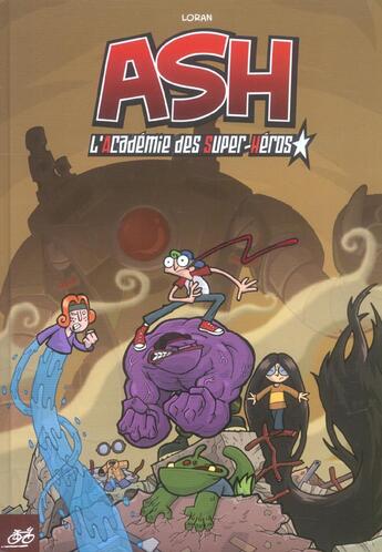 Couverture du livre « Ash t.1 » de Loran aux éditions Le Cycliste