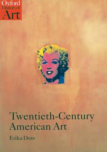 Couverture du livre « Twentieth-Century American Art » de Doss Erika aux éditions Oup Oxford