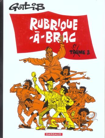 Couverture du livre « Rubrique-à-brac Tome 3 » de Gotlib aux éditions Dargaud