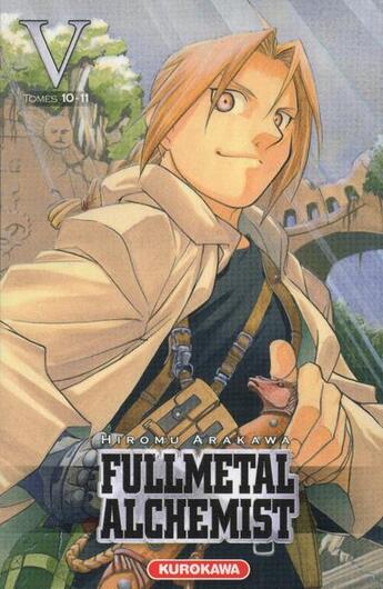 Couverture du livre « Fullmetal alchemist : Intégrale vol.5 : Tomes 10 et 11 » de Hiromu Arakawa aux éditions Kurokawa