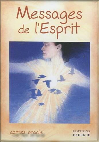 Couverture du livre « Messages de l'esprit ; coffret ; cartes oracle » de John Holland aux éditions Exergue