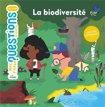 Couverture du livre « La biodiversité » de Matthias Malingrey et Catherine De Coppet aux éditions Milan