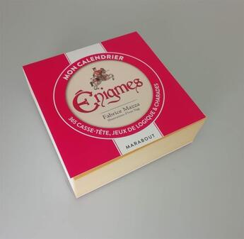 Couverture du livre « Éphéméride ; énigmes (édition 2019) » de  aux éditions Marabout