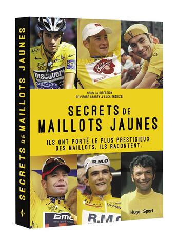 Couverture du livre « Secrets de maillots jaunes » de  aux éditions Hugo Sport