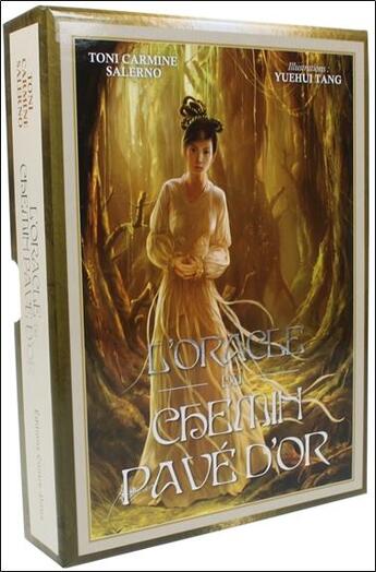 Couverture du livre « L'oracle du chemin pavé d'or ; coffret » de Toni Carmine Salerno aux éditions Contre-dires