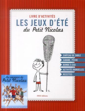 Couverture du livre « Le livre d'activités ; les jeux d'été du Petit Nicolas » de  aux éditions Imav