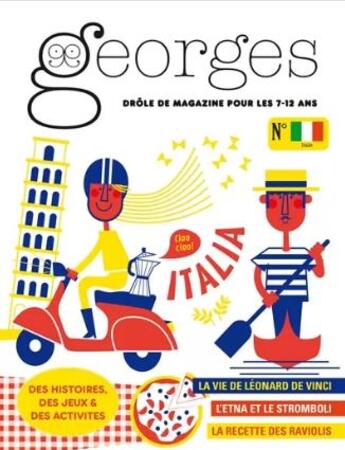 Couverture du livre « Magazine georges n 42 - italie » de Collectif/Novion aux éditions Maison Georges