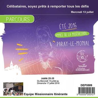 Couverture du livre « Parcours celibataires, soyez prets a remporter tous les defis » de  aux éditions Emmanuel