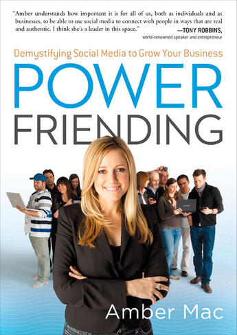 Couverture du livre « Power Friending » de Mac Amber aux éditions Penguin Group Us