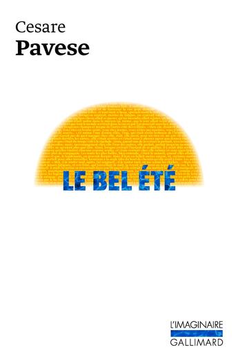 Couverture du livre « Le bel été » de Cesare Pavese aux éditions Gallimard