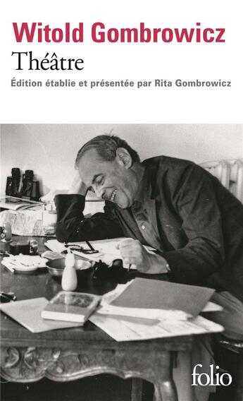 Couverture du livre « Théâtre » de Witold Gombrowicz aux éditions Folio