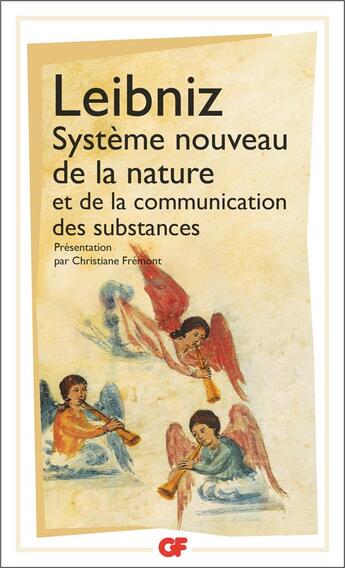 Couverture du livre « Système nouveau de la nature et de la communication des substances et autres textes » de Gottfried Wilhelm Leibniz aux éditions Flammarion