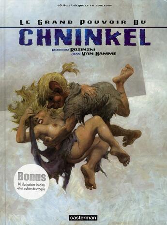 Couverture du livre « Le grand pouvoir du Chninkel ; intégrale t.1 à t.3 » de Jean Van Hamme et Grzegorz Rosinski aux éditions Casterman