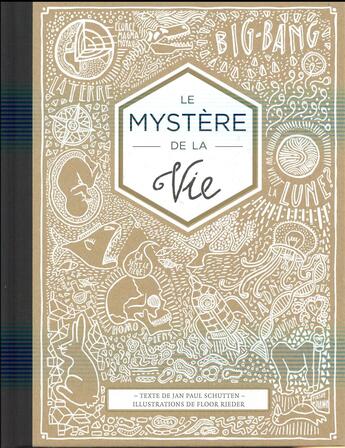 Couverture du livre « Le mystère de la vie » de Jan Paul Schutten et Floor Rieder aux éditions Ecole Des Loisirs