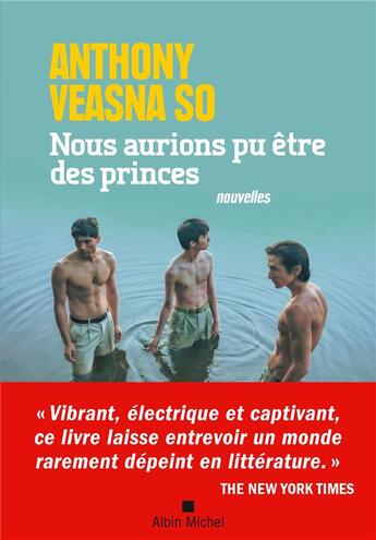 Couverture du livre « Nous aurions pu être des princes » de Anthony Veasna So aux éditions Albin Michel