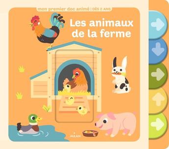 Couverture du livre « Les animaux de la ferme » de Camille Tisserand aux éditions Milan