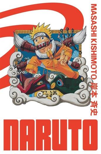 Couverture du livre « Naruto - édition Hokage Tome 1 » de Masashi Kishimoto aux éditions Kana