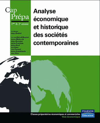 Couverture du livre « Analyse économique et historique prépas hec 1er et 2e année » de  aux éditions Pearson