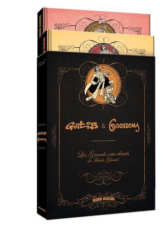 Couverture du livre « Les grands crus classés de Fluide Glacial : coffret Gossens et Gotlib » de Gotlib et Daniel Goossens aux éditions Fluide Glacial