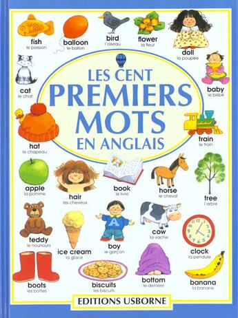 Couverture du livre « Les Cents Premiers Mots En Anglais » de Heather Amery et Stephen Cartwright aux éditions Usborne