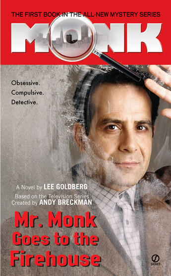 Couverture du livre « Mr. Monk Goes to the Firehouse » de Goldberg Lee aux éditions Penguin Group Us