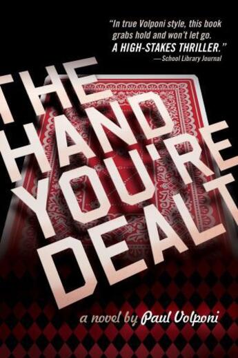 Couverture du livre « The Hand You're Dealt » de Volponi Paul aux éditions Atheneum Books For Young Readers