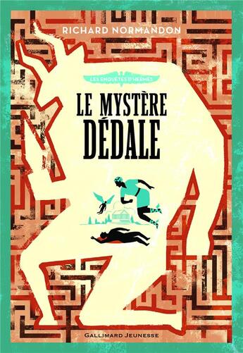 Couverture du livre « Les enquêtes d'Hermès t.1 ; le mystère Dédale » de Richard Normandon aux éditions Gallimard-jeunesse