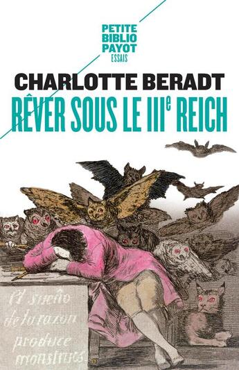 Couverture du livre « Rêver sous le IIIe Reich » de Charlotte Beradt aux éditions Payot