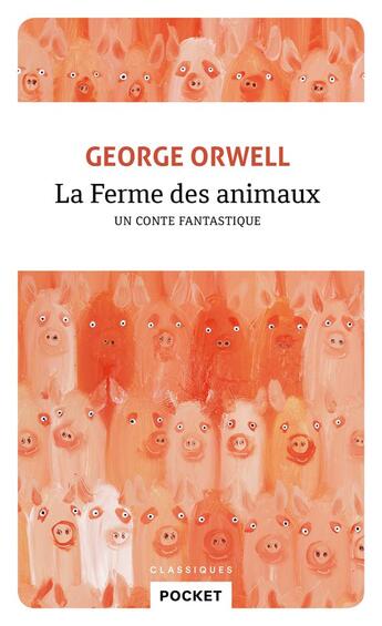 Couverture du livre « La ferme des animaux » de George Orwell aux éditions Pocket