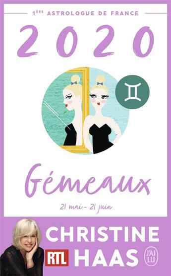 Couverture du livre « Gémeaux 2020 » de Christine Haas aux éditions J'ai Lu