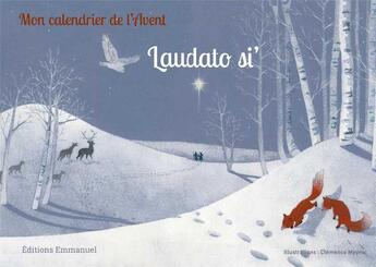 Couverture du livre « Mon calendrier de l'Avent Laudato si' » de Adeline Voizard et Alexis Voizard et Clemence Meynet aux éditions Emmanuel