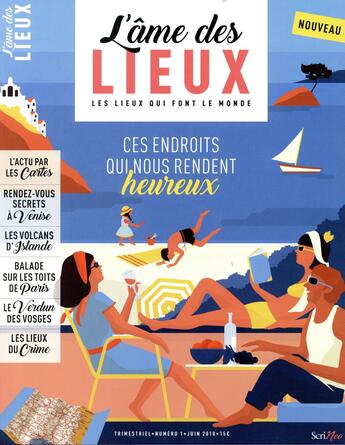 Couverture du livre « L'âme des lieux t.1 » de  aux éditions Scrineo