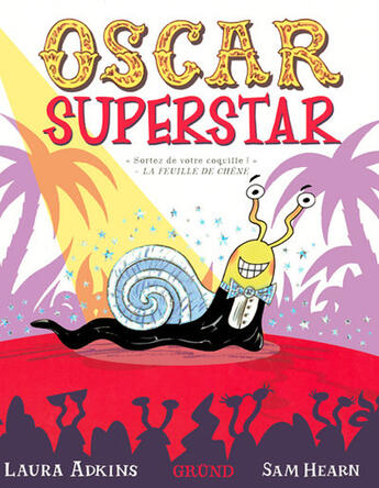 Couverture du livre « Oscar superstar » de Adkins/Hearns aux éditions Grund