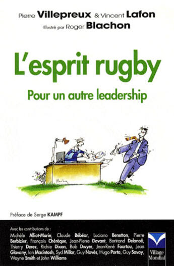 Couverture du livre « L'esprit rugby ; pour un autre leadership » de Villepreux/Lafon aux éditions Pearson