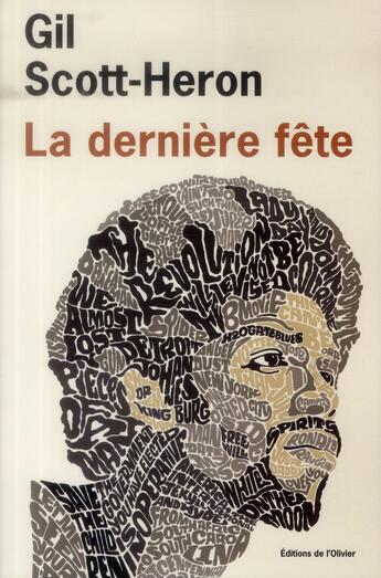 Couverture du livre « La dernière fête » de Gil Scott-Heron aux éditions Editions De L'olivier